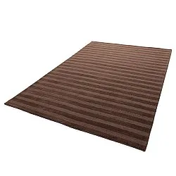 Wollteppich - Brenta Handloom Wool Premium (braun)