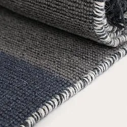 Wollteppich - Chaves (blau/grau/weiß)