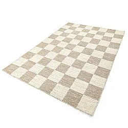Wollteppich - Dundee (beige/weiß)