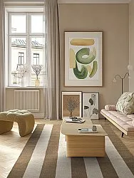 Wollteppich - Garine (braun/beige)