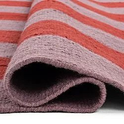 Wollteppich - Garine (rosa/rot)