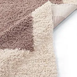 Wollteppich - Khenifra Handknot Wool Premium (taupe/creme)