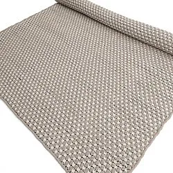 Wollteppich - Ovelia (taupe/weiß)