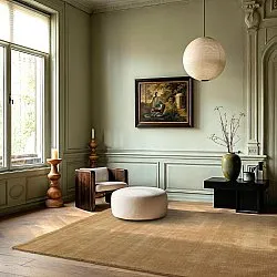 Wollteppich - Rozel Handloom Wool Premium (beige)