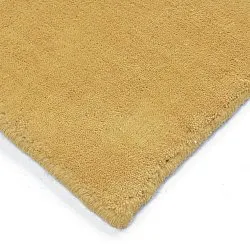 Wollteppich - Rozel Handloom Wool Premium (ocker)