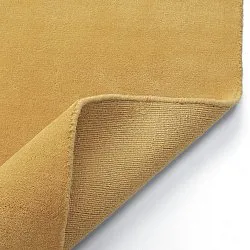 Wollteppich - Rozel Handloom Wool Premium (ocker)