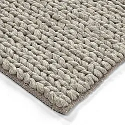 Wollteppich - Talvia Braided Wool (grau)
