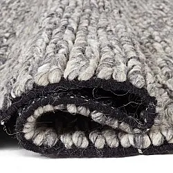 Wollteppich - Talvia Braided Wool (dunkelgrau)