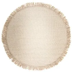 Runde Teppiche - Pike (beige)