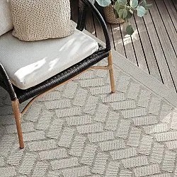Teppich für innen und außen - Aria (cremefarben)