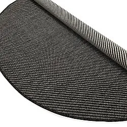 Rund Teppich - Indoor/Outdoor Bennett (schwarz)