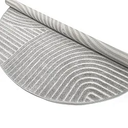Rund Teppich - Indoor/Outdoor Devon (grau)