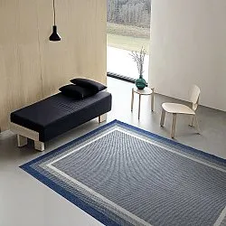 Teppich für innen und außen - Mason (blau)