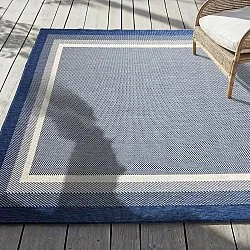 Teppich für innen und außen - Mason (blau)