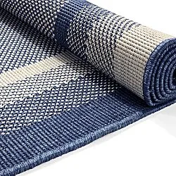 Teppich für innen und außen - Mason (blau)