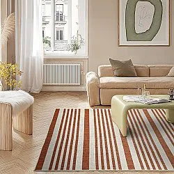 Teppich für innen und außen - Riley (orange)