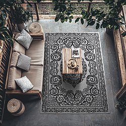 Teppich für innen und außen - Sylvaine (schwarz)