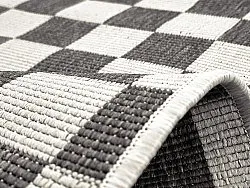 Teppich für innen und außen - Lucida (schwarz)