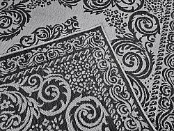 Teppich für innen und außen - Sylvaine (schwarz)