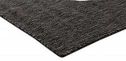 Teppich für innen und außen - Raylan (schwarz)