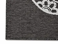 Teppich für innen und außen - Raylan (schwarz)
