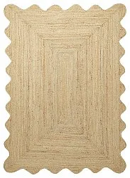 Juteteppich mit Wellenform - San Francisco (jute)