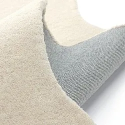 Gewellter Wollteppich - Diu Hand Tufted Wool Premium (creme)