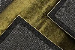 Viskose-teppich - Jodhpur Special Luxury Edition (grün)