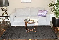 Wilton-Teppich - Art Silk (schwarz)