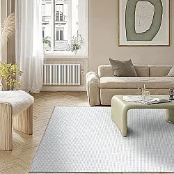 Teppich für innen und außen - Bergen (silber)