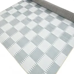 Wilton-Teppich - Gobi (grau/weiß)