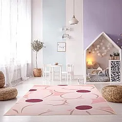 Wilton-Teppich - Honfleur (rosa/mehrfarbig)