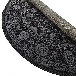 Rund Teppich - Peking Majestic (schwarz)