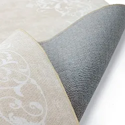 Wilton-Teppich - Santi (beige/weiß)