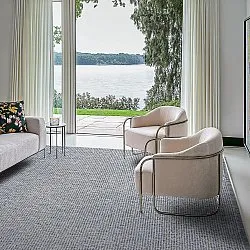 Teppich für innen und außen - Tromsø (silber)