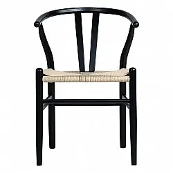 Stuhl - Alta (schwarz/beige) - 2 Stck.