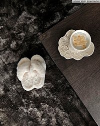 Hochflorteppiche - Aranga Super Soft Fur (anthrazit)