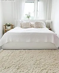 Wollteppich - Aliste Wool Shaggy (snow white)