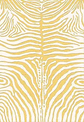 Wilton-Teppich - Zebra (gelb)