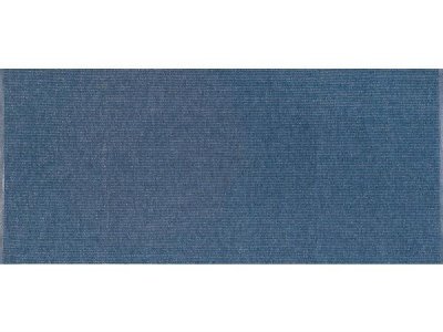 Kunststoffteppiche - Der Horred-Teppich Plain (blau)