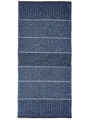 Kunststoffteppiche - Der Horred-Teppich Alice Mix (blau)