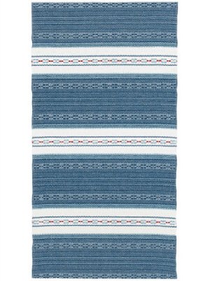 Kunststoffteppiche - Der Horred-Teppich Astor (blau)