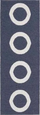 Kunststoffteppiche - Der Horred-Teppich Circus (marineblau)
