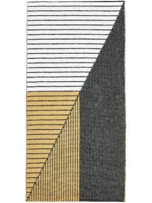 Kunststoffteppiche - Der Horred-Teppich Stripe (gelb)