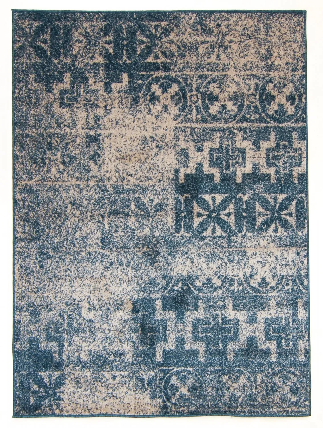 Wilton-Teppich - Giana (blau)