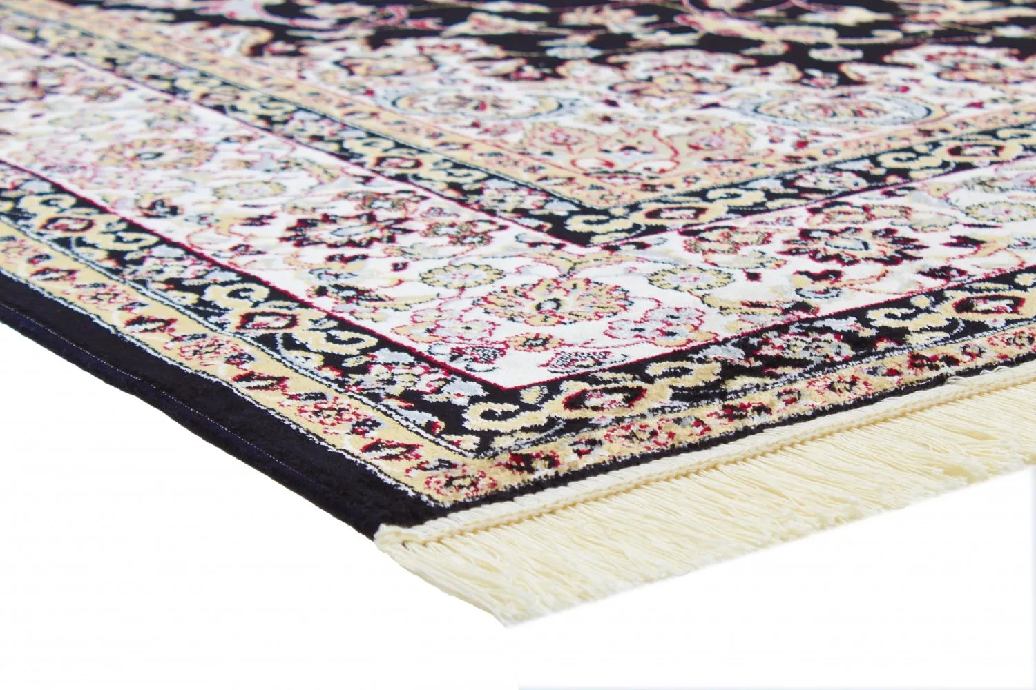 Wilton-Teppich - Gårda Oriental Collection Kerman (schwarz)