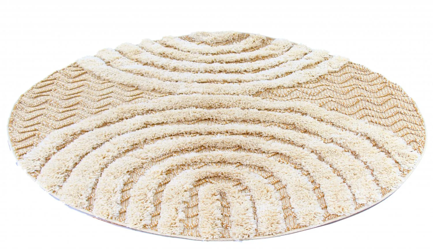 Runde Teppiche - Ronda (beige)
