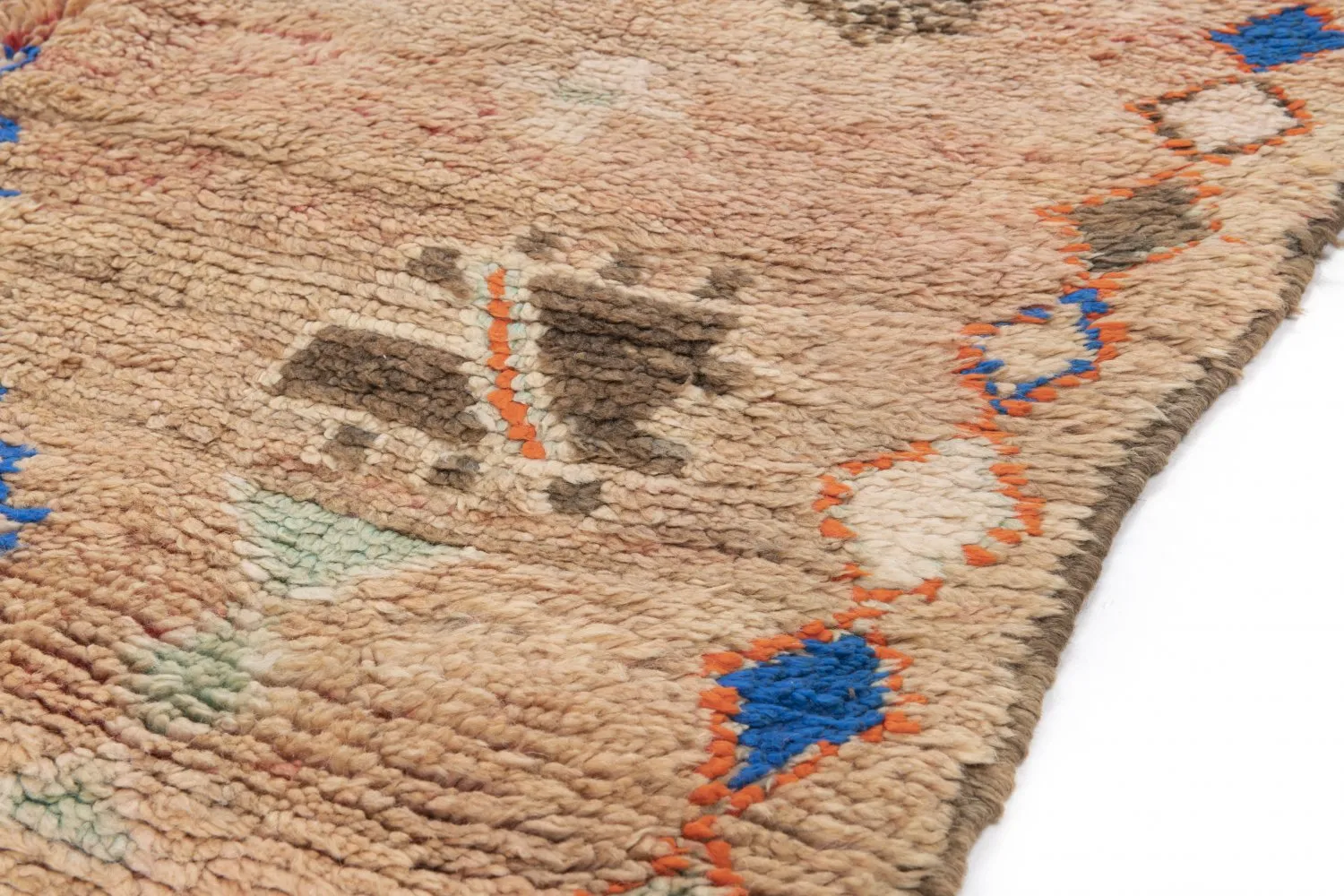 Kelim Marokkanische Berber Teppich Azilal Special Edition 360 x 150 cm