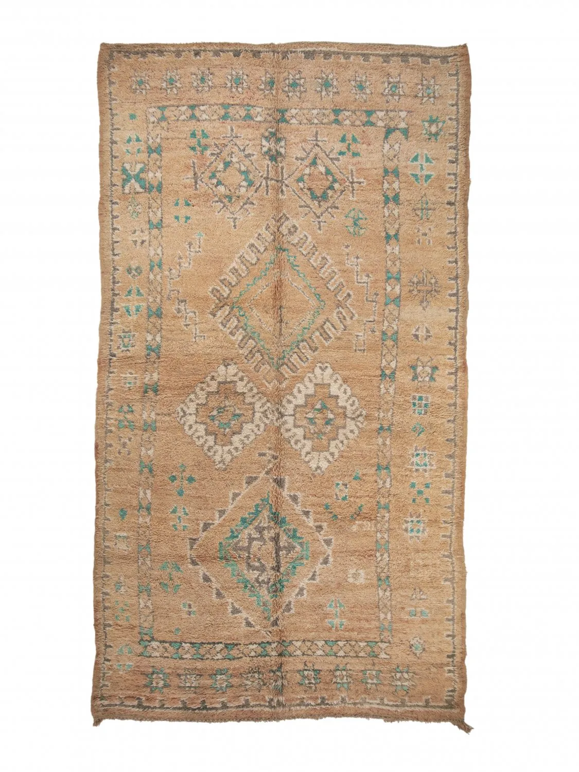 Kelim Marokkanische Berber Teppich Azilal Special Edition 370 x 190 cm