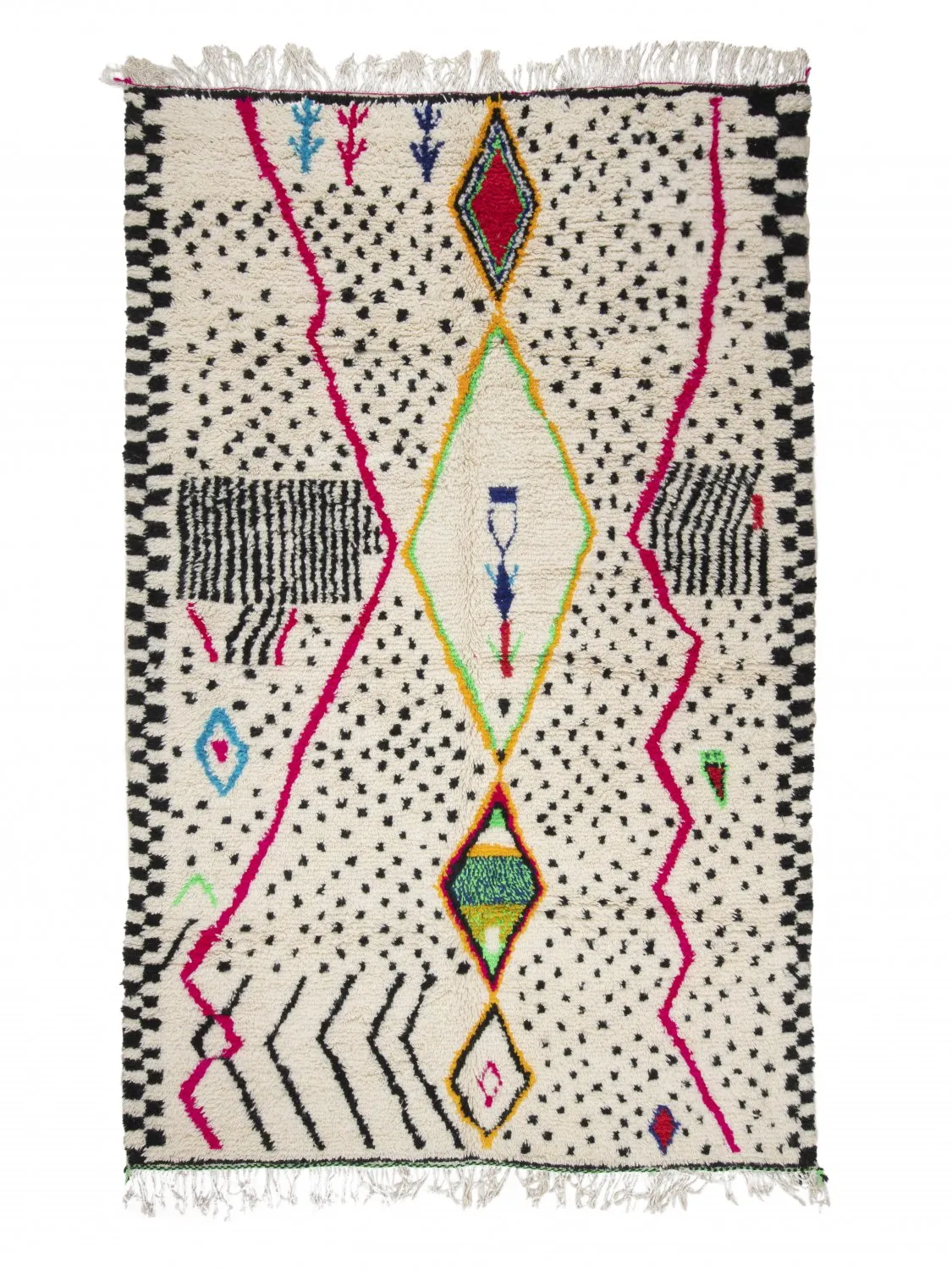 Kelim Marokkanische Berber Teppich Azilal 320 x 210 cm